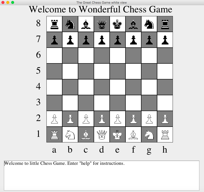 chess source code in java